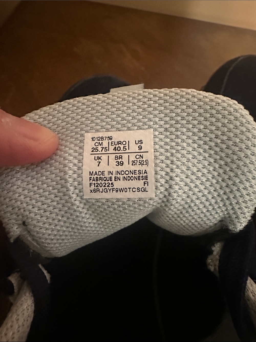 Asics Ortholite Women’s Athletic in Light Gray and Navy